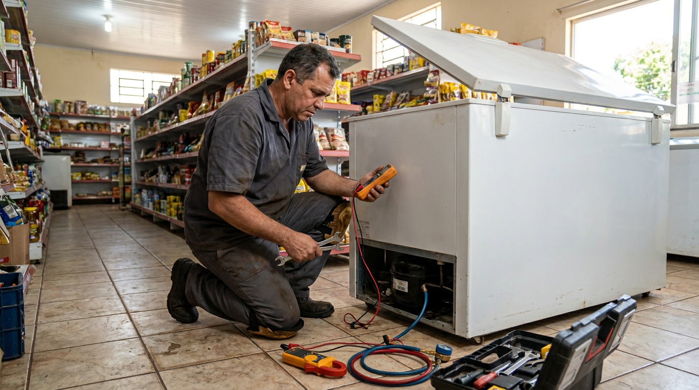 Manutenção em Motor Ventilador em Florianópolis‑SC